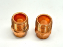 1/2" Fitting Adapter C x MPT Copper LOT OF 2 - Maverick Industrial Sales