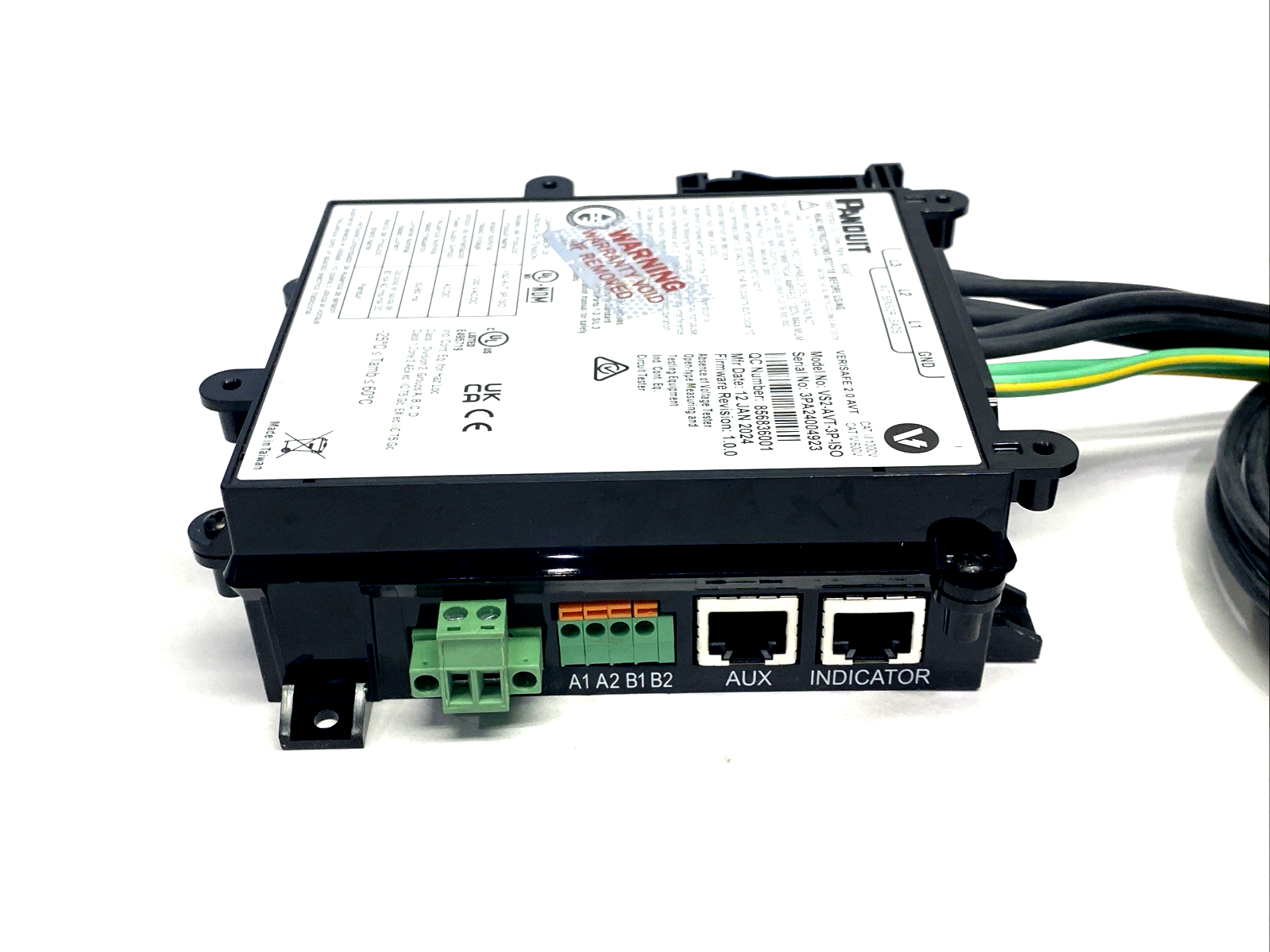 VS2-AVT-3P-ISO | Panduit VeriSafe 2.0 3-Phase Isolation Module - Used - Maverick Industrial Sales