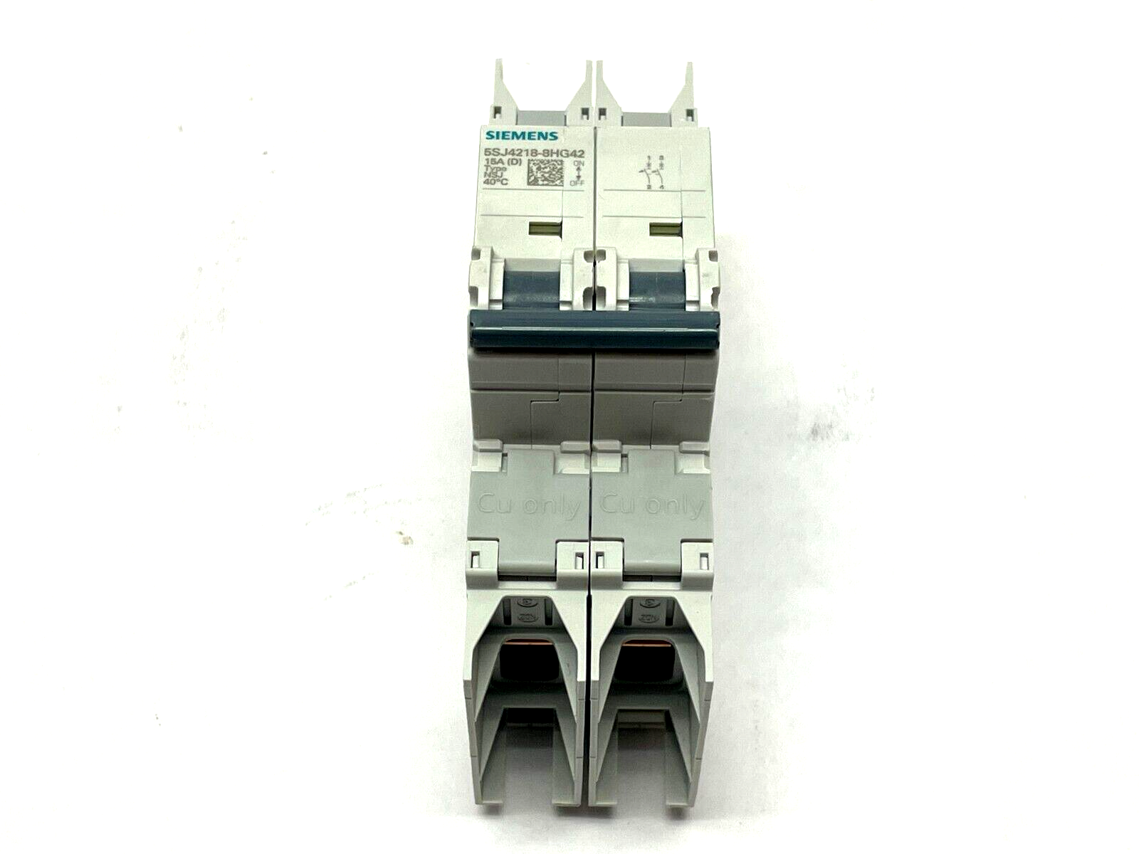 Siemens 5SJ4218-8HG42 Miniature Circuit Breaker 15A 2P - Maverick Industrial Sales