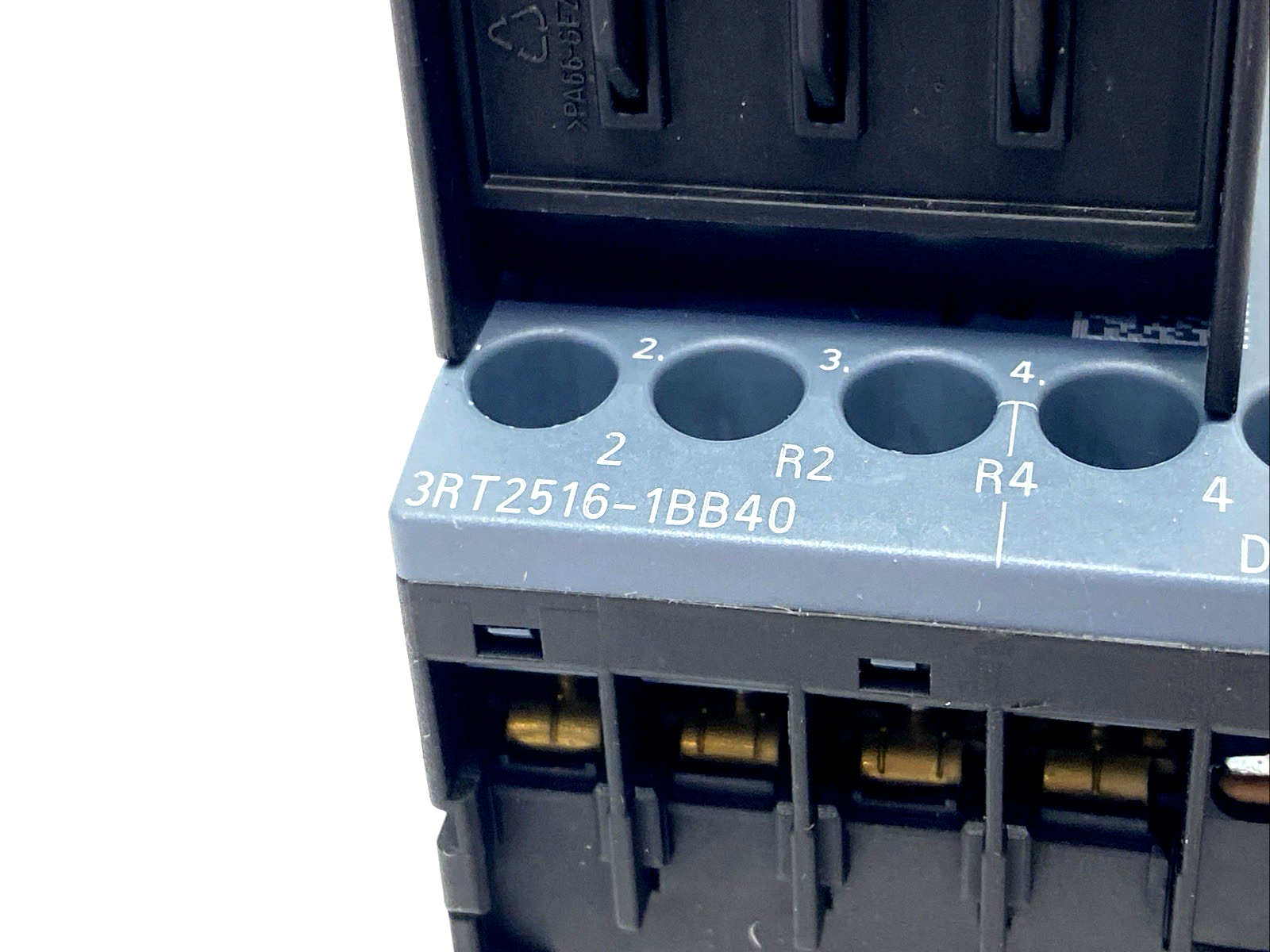 Siemens 3RT2516-1BB40 Power Contactor, 3AC, 9A, 4kW 400V, 4P 24VDC - Maverick Industrial Sales