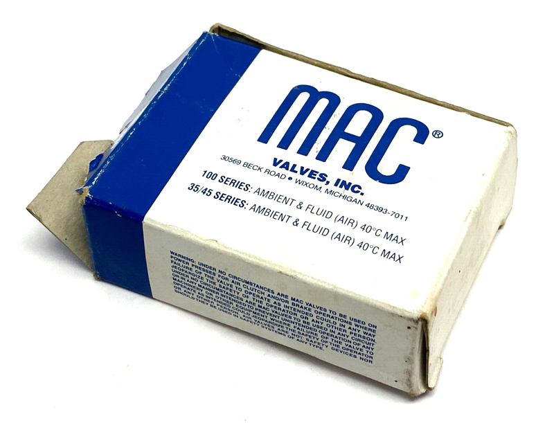 MAC Valves PME-611BAAA Single Operator Solenoid Pilot Valve 24VDC 8.5W 25-150PSI - Maverick Industrial Sales