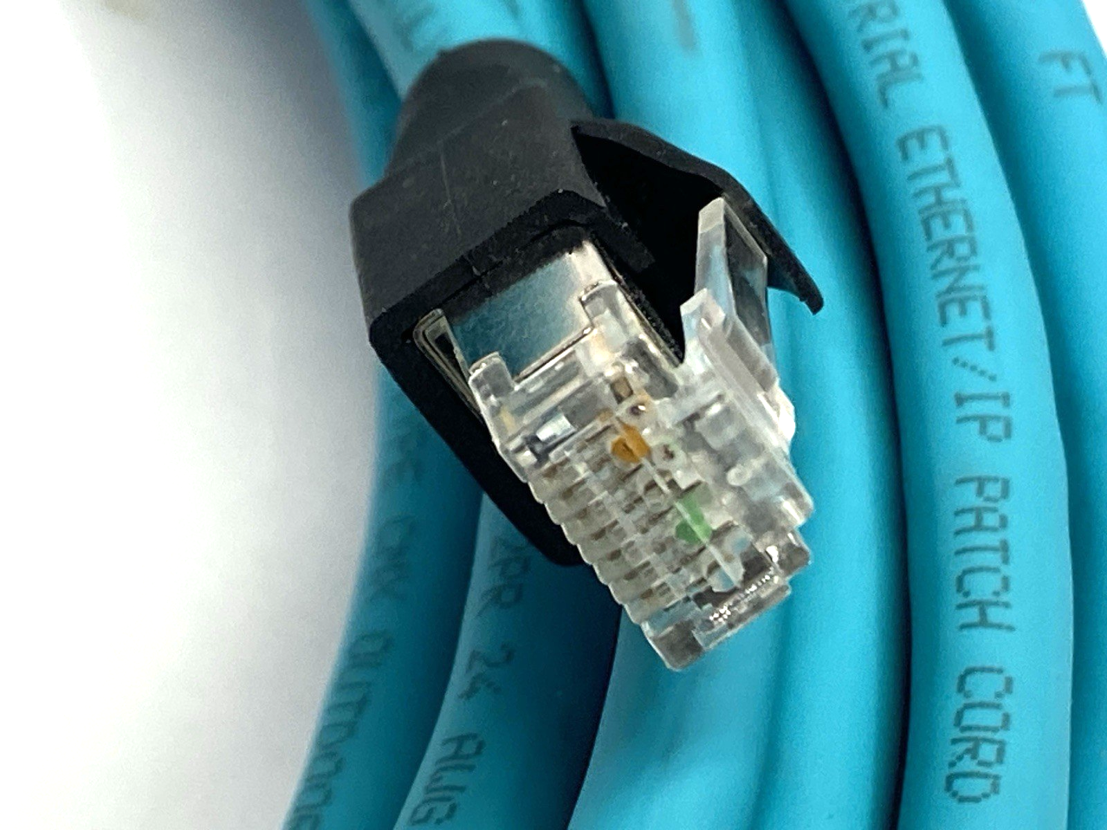 L-Com TRG506-T4T-10M Double-Ended M12 to RJ45 Connector Cordset 10m - Maverick Industrial Sales
