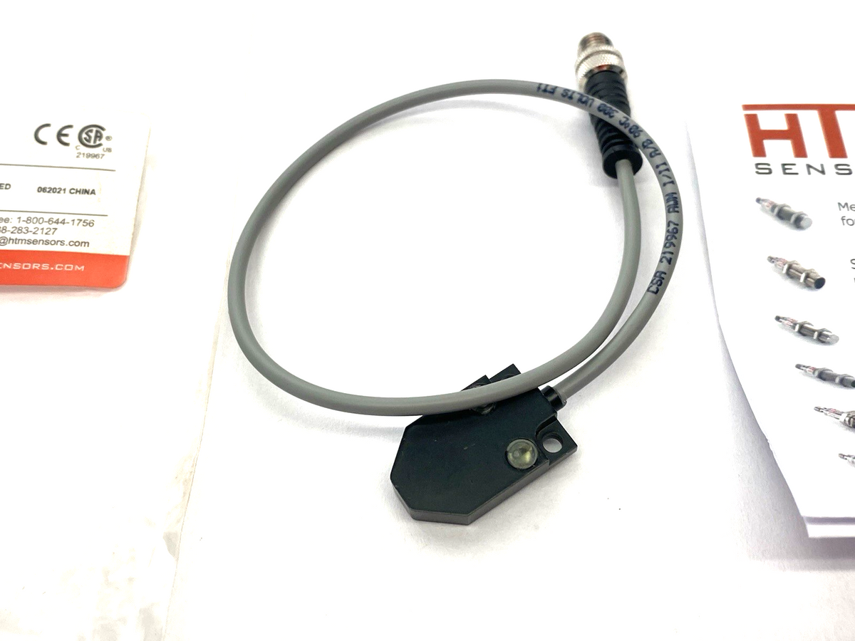LQS1-0603P-A3U0.3T/P8 | HTM Sensors Square Metalhead Proximity Sensor 07-4611 - New – Open box - Maverick Industrial Sales