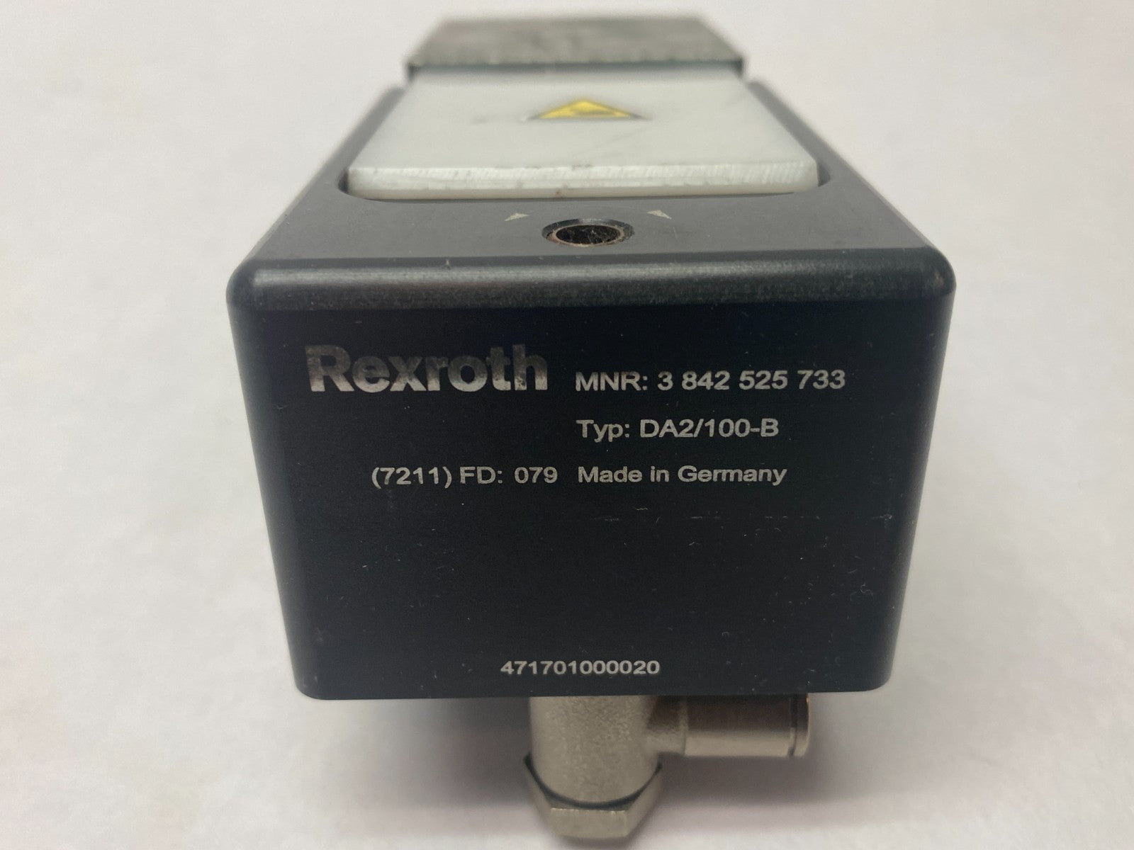 Bosch Rexroth 3842525733 Pneumatic Damper Unit, DA 2/100-B - Maverick Industrial Sales