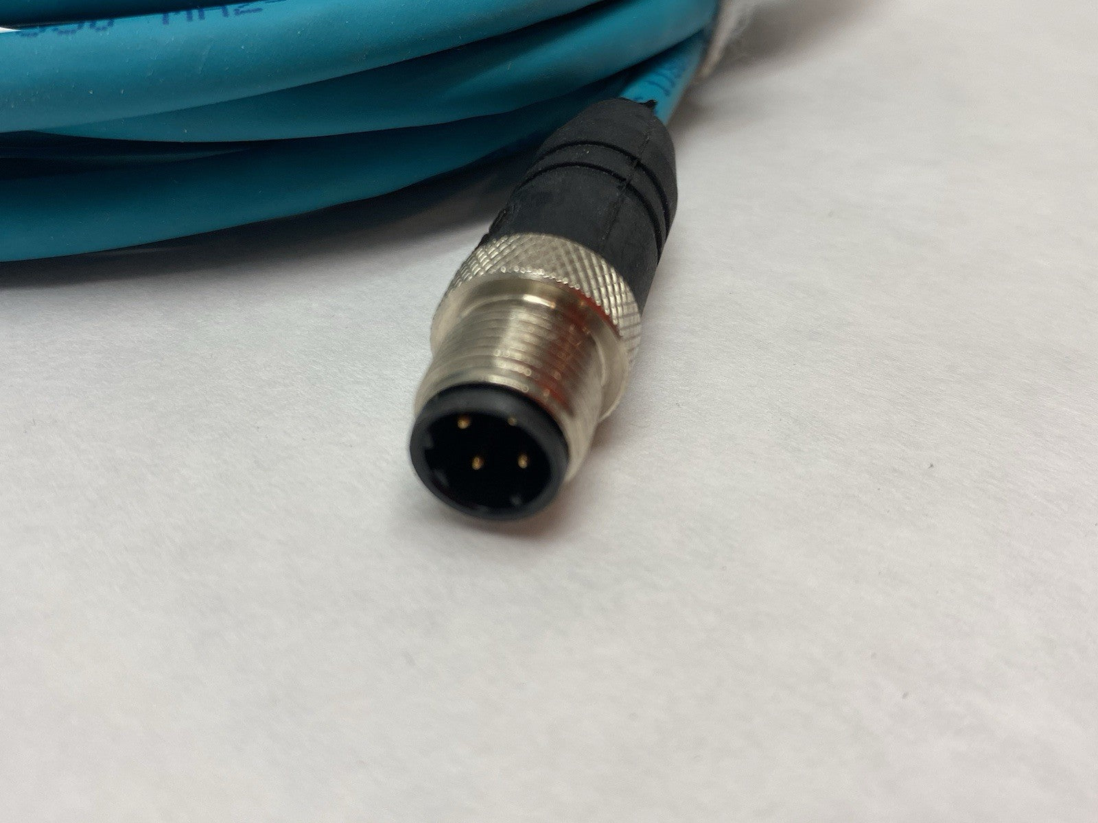0985 806 100/5M | Lumberg Ethernet Cable M12 4-Pin Male to Male 900004064 - New Other - Maverick Industrial Sales