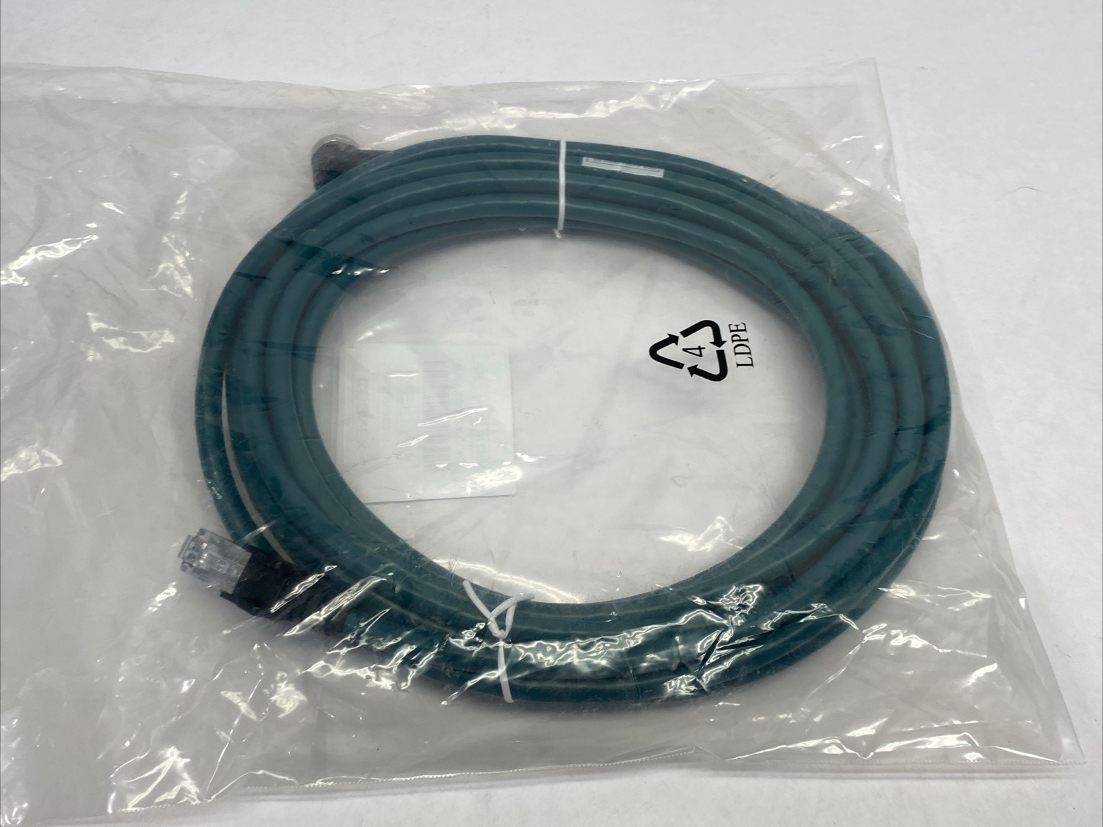 CCB-84901-2002-05 | Cognex Ethernet Cable Double Ended M12 to RJ45 185-10100R - New - Maverick Industrial Sales