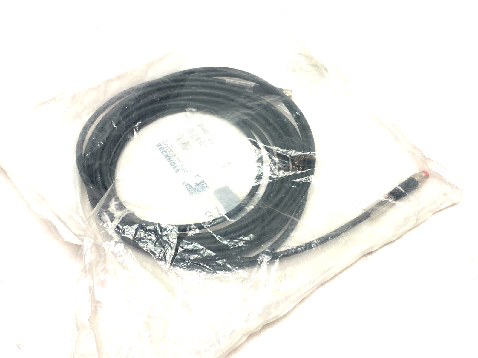 Beckhoff ZK2020-3132-0050 Double Ended Power Cable M8 4-Pin 5m 017948 - Maverick Industrial Sales