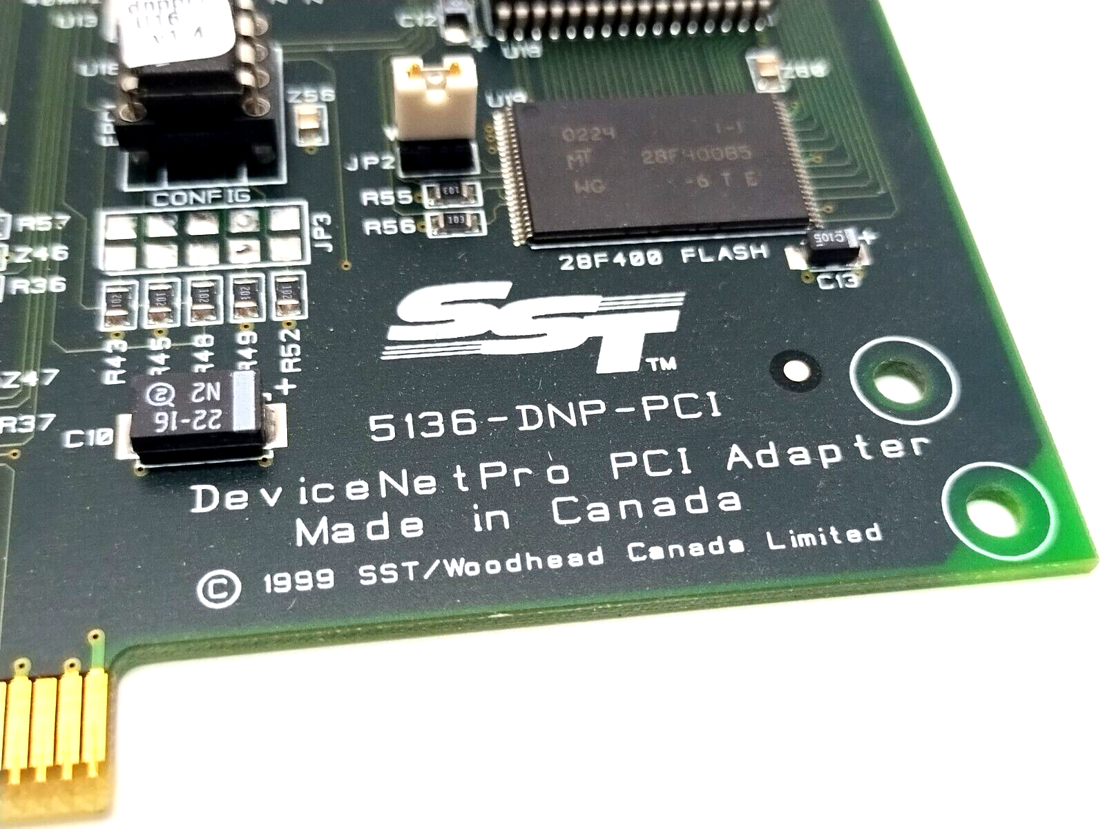SST 5136-DNP-PCI DeviceNetPro PCI Adapter Interface Card 490-1297 PCB Rev 1.21 - Maverick Industrial Sales