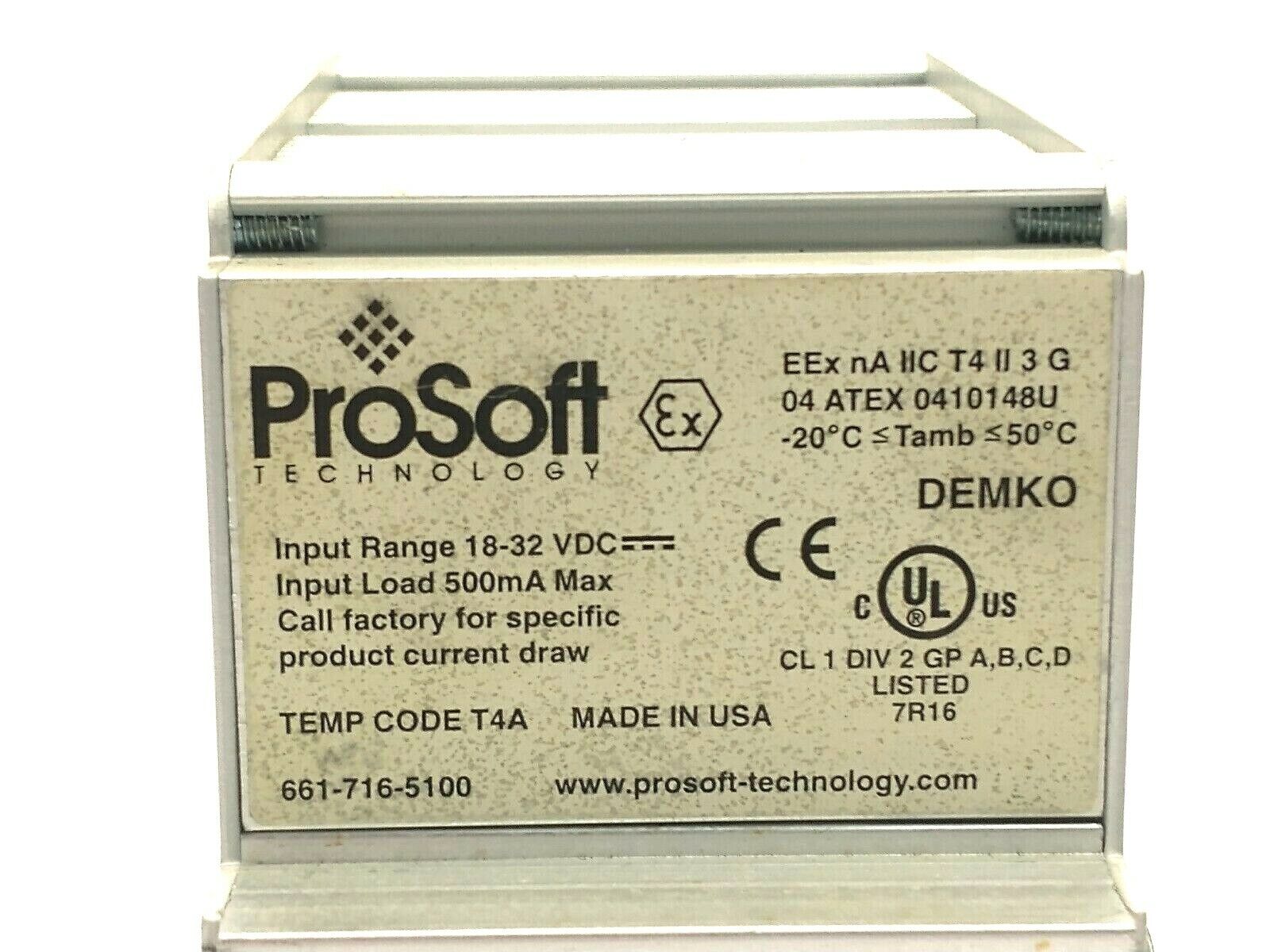 Prosoft 5204-DFNT-PDPM Ver. 2.45 OS. 2.41 ProLinx Protocol Master Gateway - Maverick Industrial Sales