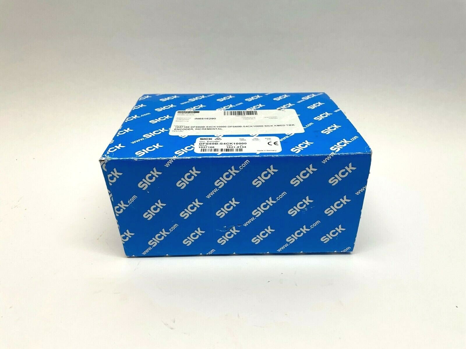 Sick DFS60B-S4CK10000 Incremental Encoder, 1037166 - Maverick Industrial Sales