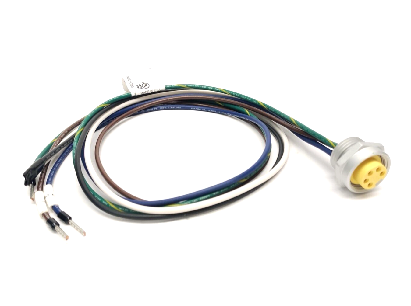 Balluff BCC098N 7/8" 5-Pin Female Receptacle BCC A355-0000-10-RN022-020 LOT OF 3 - Maverick Industrial Sales