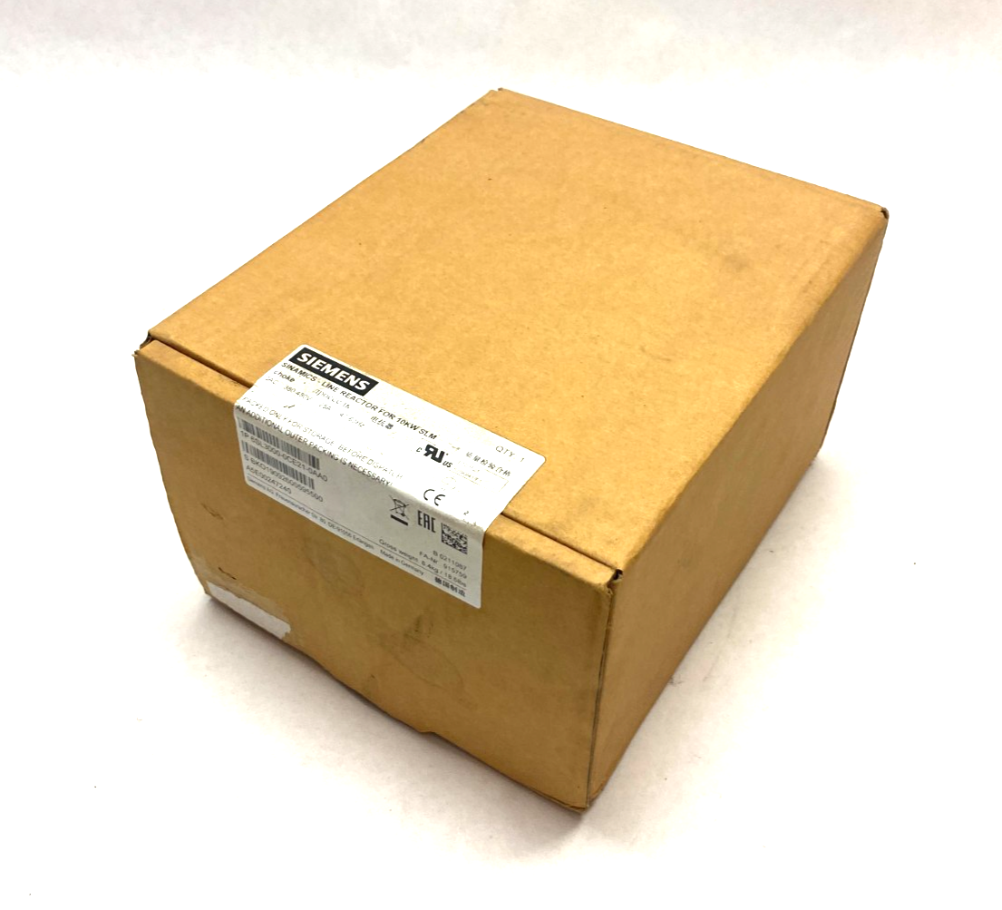 Siemens 6SL3000-0CE21-0AA0 SINAMICS Line Reactor, 480V 10kW - Maverick Industrial Sales