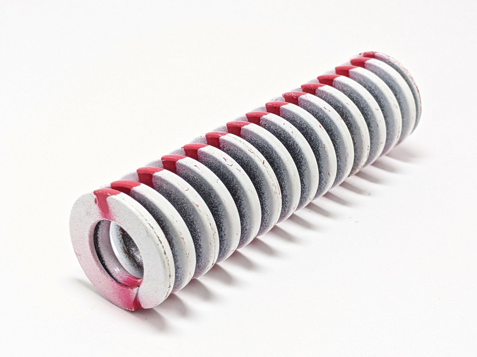 Associated Spring Raymond 205-514 Red/White Die Spring 25mm x 3-1/2”, 12.5mm ID - Maverick Industrial Sales