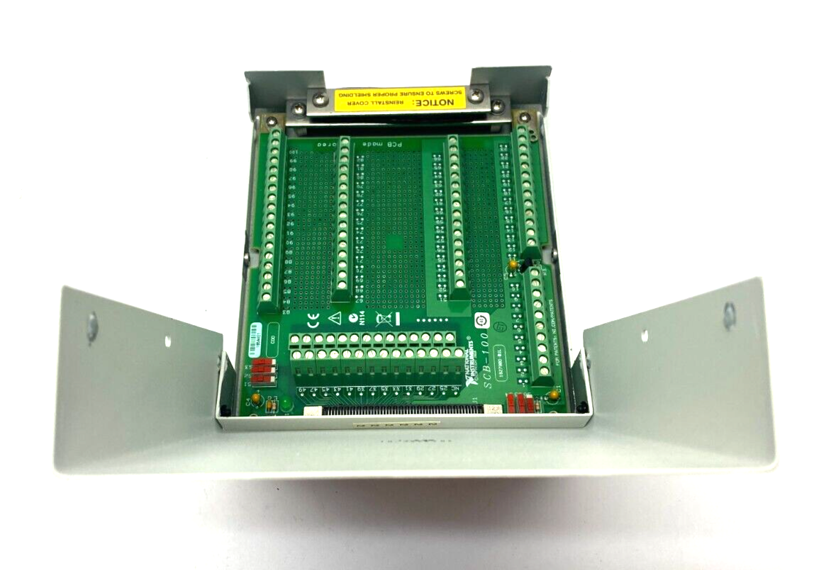 National Instruments 182788E-01L SCB-100 Shielded I/O Connector Block - Maverick Industrial Sales