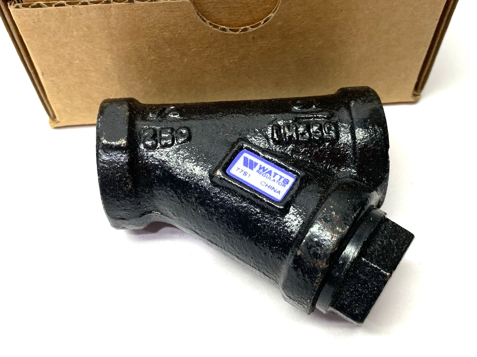 Watts 0220071 Cast Iron "Y" Type Strainer for Liquid/Gas Service 1/2" 77SI - Maverick Industrial Sales