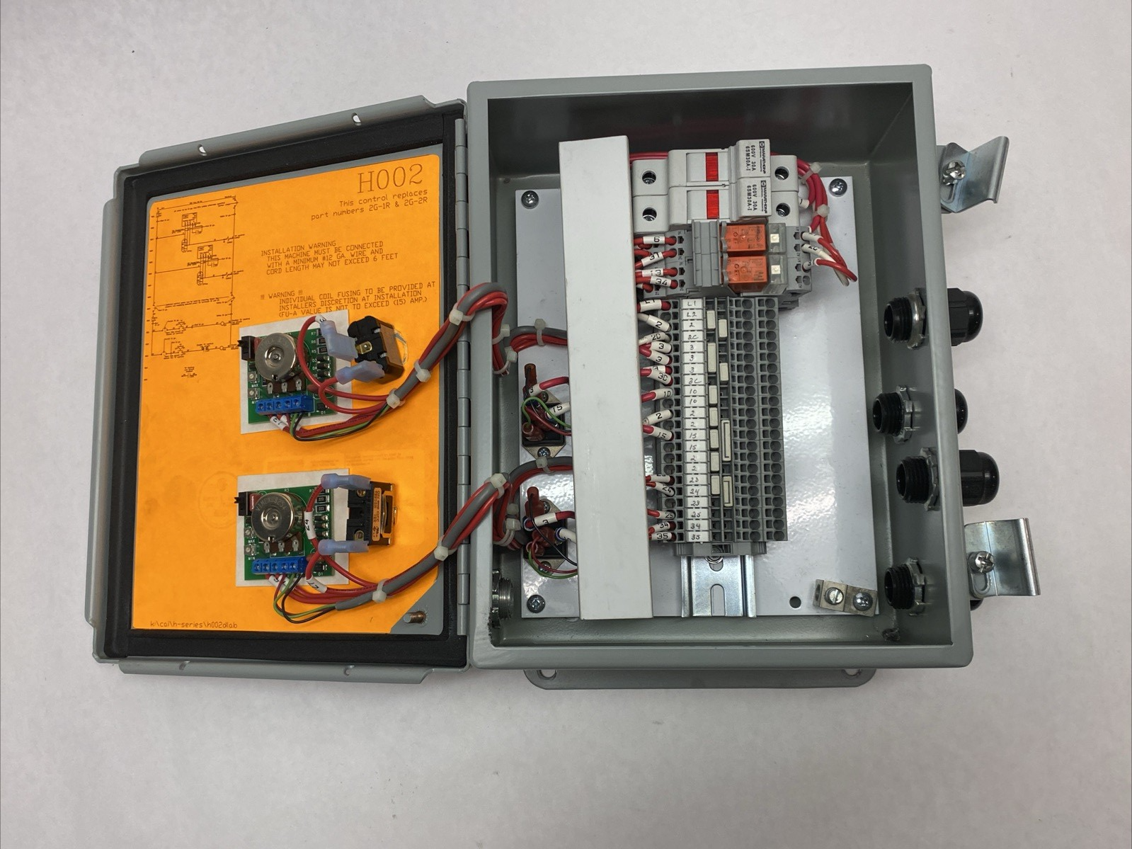 H002 | Vibromatic Incline/Feeder Controller for Vibrating Bowl Feeder, Adjustable - Used - Maverick Industrial Sales