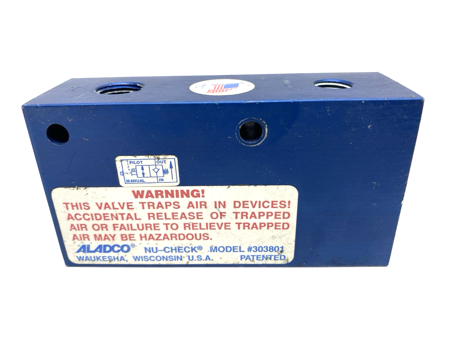 Aladco 303801 Check Valve 3/8" NPT - Maverick Industrial Sales