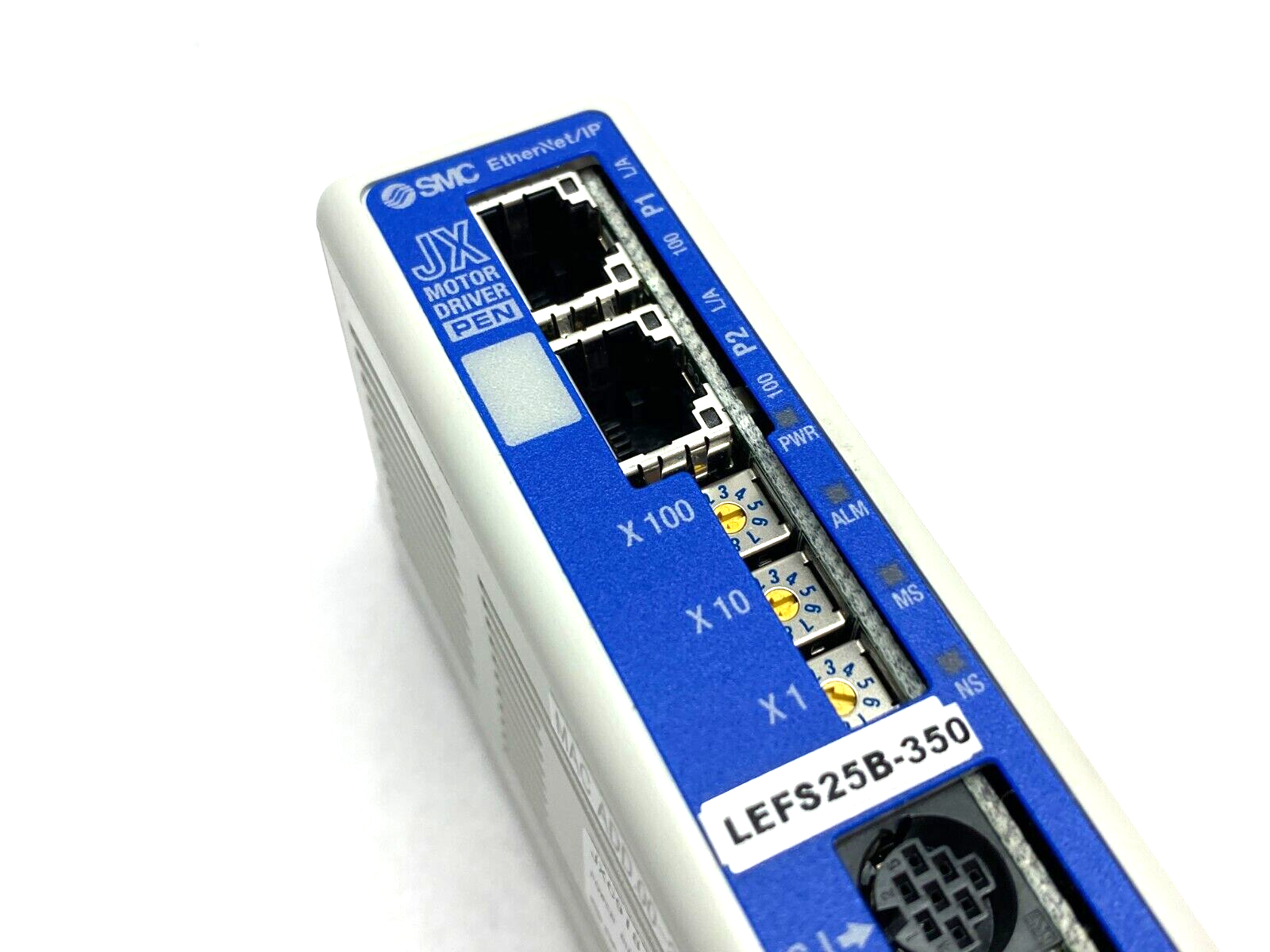 SMC JXC918-BCLEFS25B-350 EtherNet/IP Electric Actuator Power Controller 24VDC - Maverick Industrial Sales