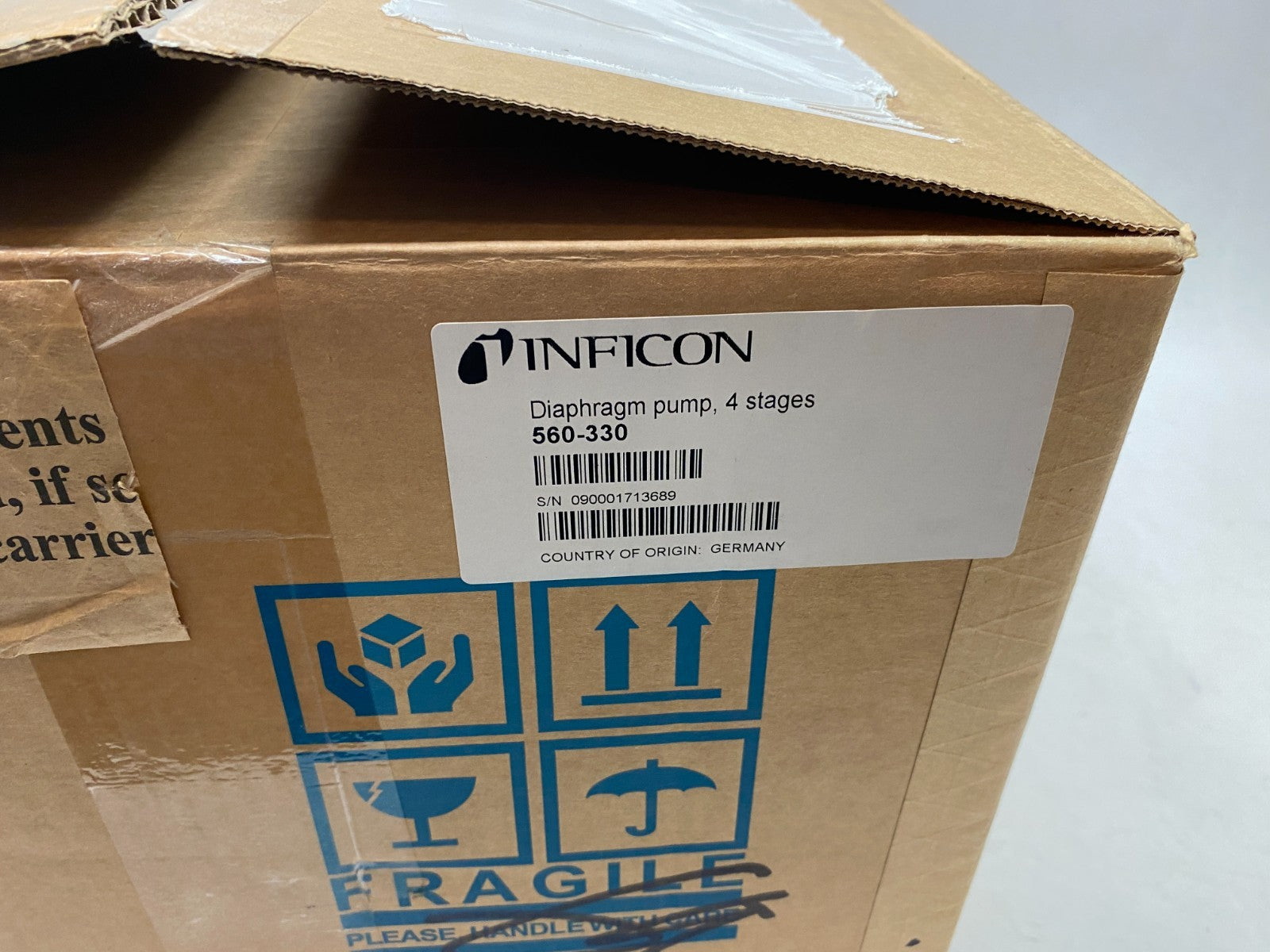 KNF Group PJ27534-950.5 Membran Vacuum Pump, Inficon 560-330 Backing Pump - Maverick Industrial Sales