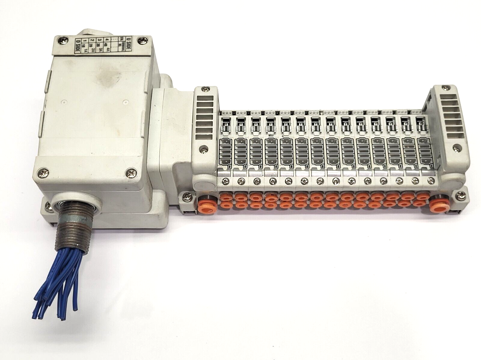 SMC VV5QC11-14N3TD0-D05 Plug In Manifold Base 14-Station D-Sub - Maverick Industrial Sales