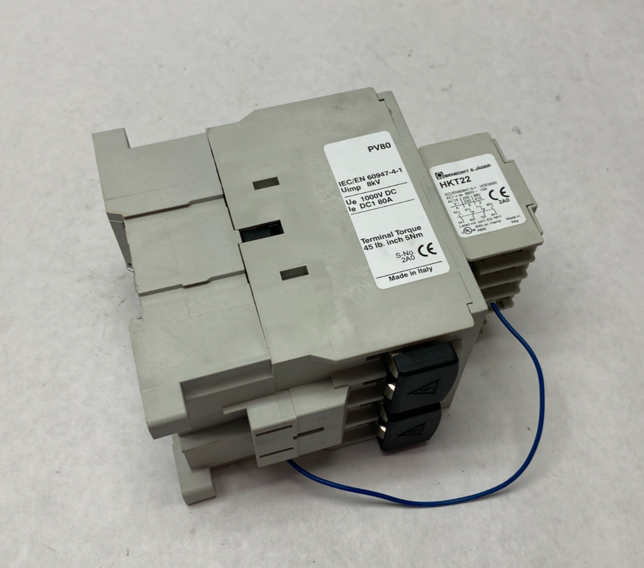 Benedict K3PV-80A00=24 Switching Contactor DC 4-Pole 80A 1000V - Maverick Industrial Sales