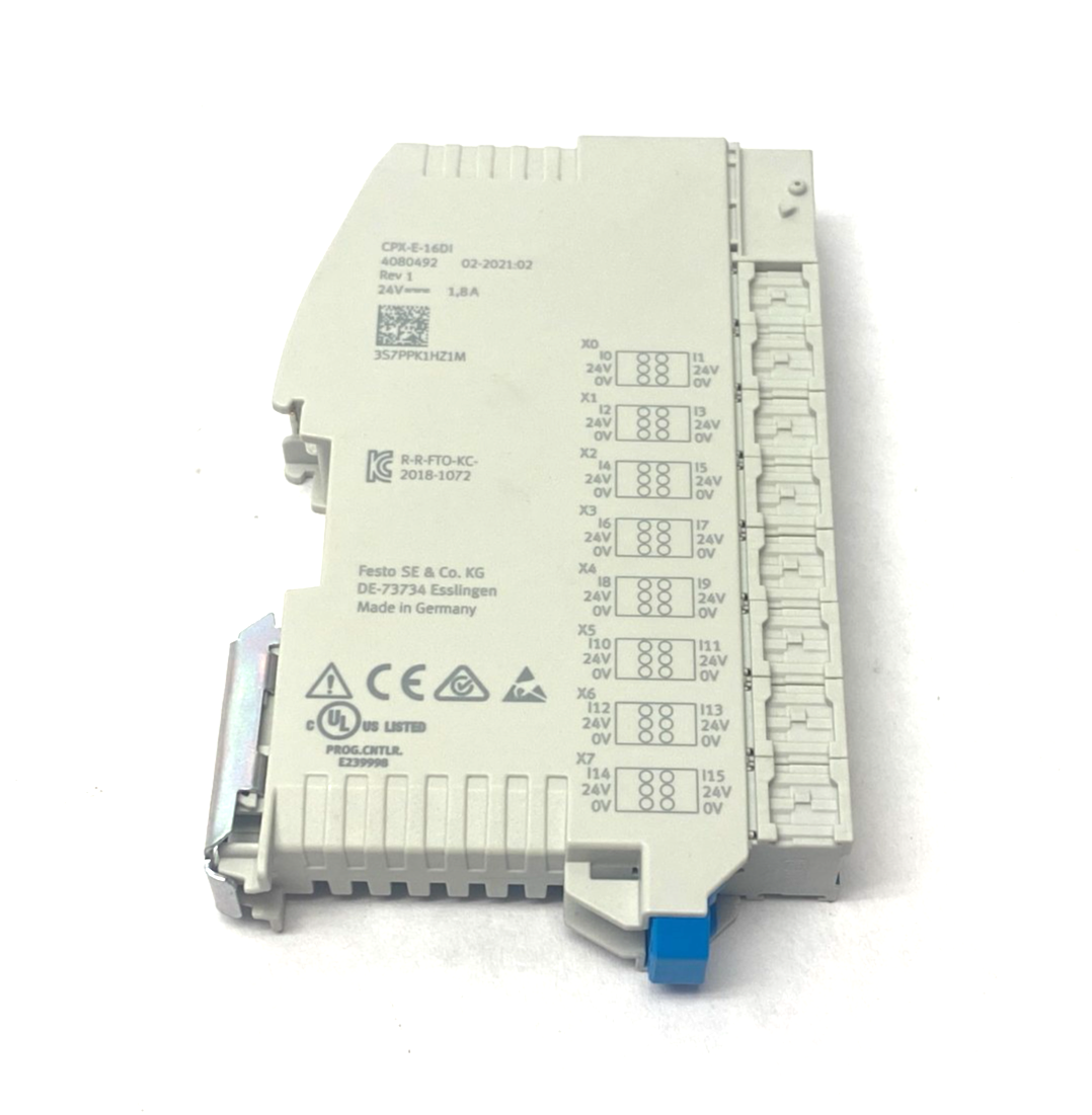 Festo CPX-E-16DI Digital Input Module 16-Input 4080492 - Maverick Industrial Sales