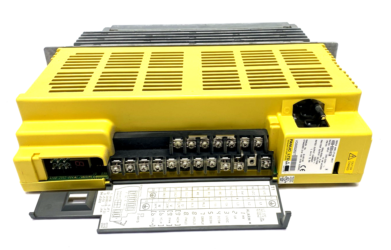 A06B-6089-H104 | Fanuc H AC Servo Amplifier Unit 3PH 230VAC 12.5A - Used - Maverick Industrial Sales