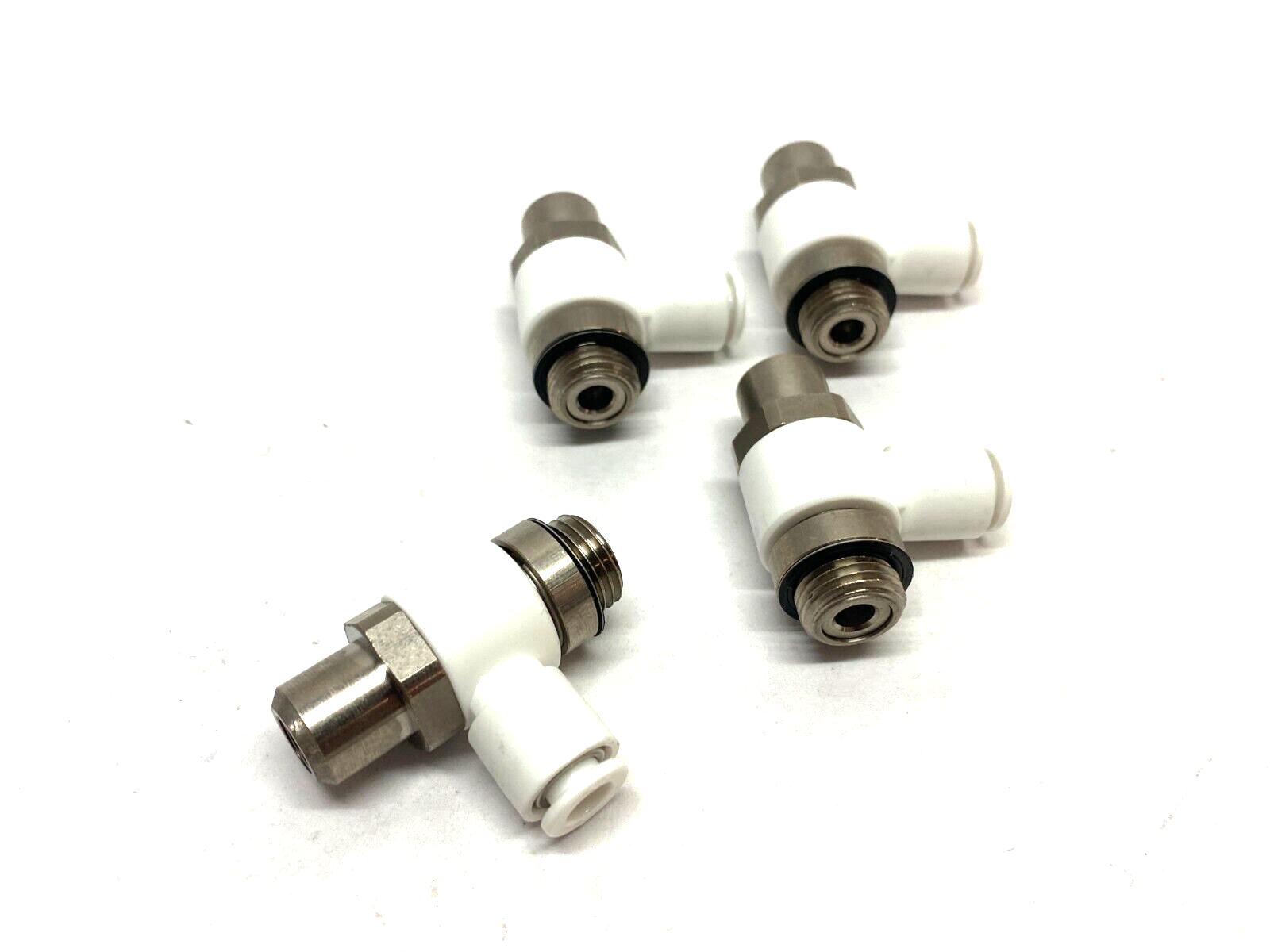 SMC AS2201F-G02-06W2D Flame Resistant Flow Control Valve 1/4" LOT OF 4 - Maverick Industrial Sales