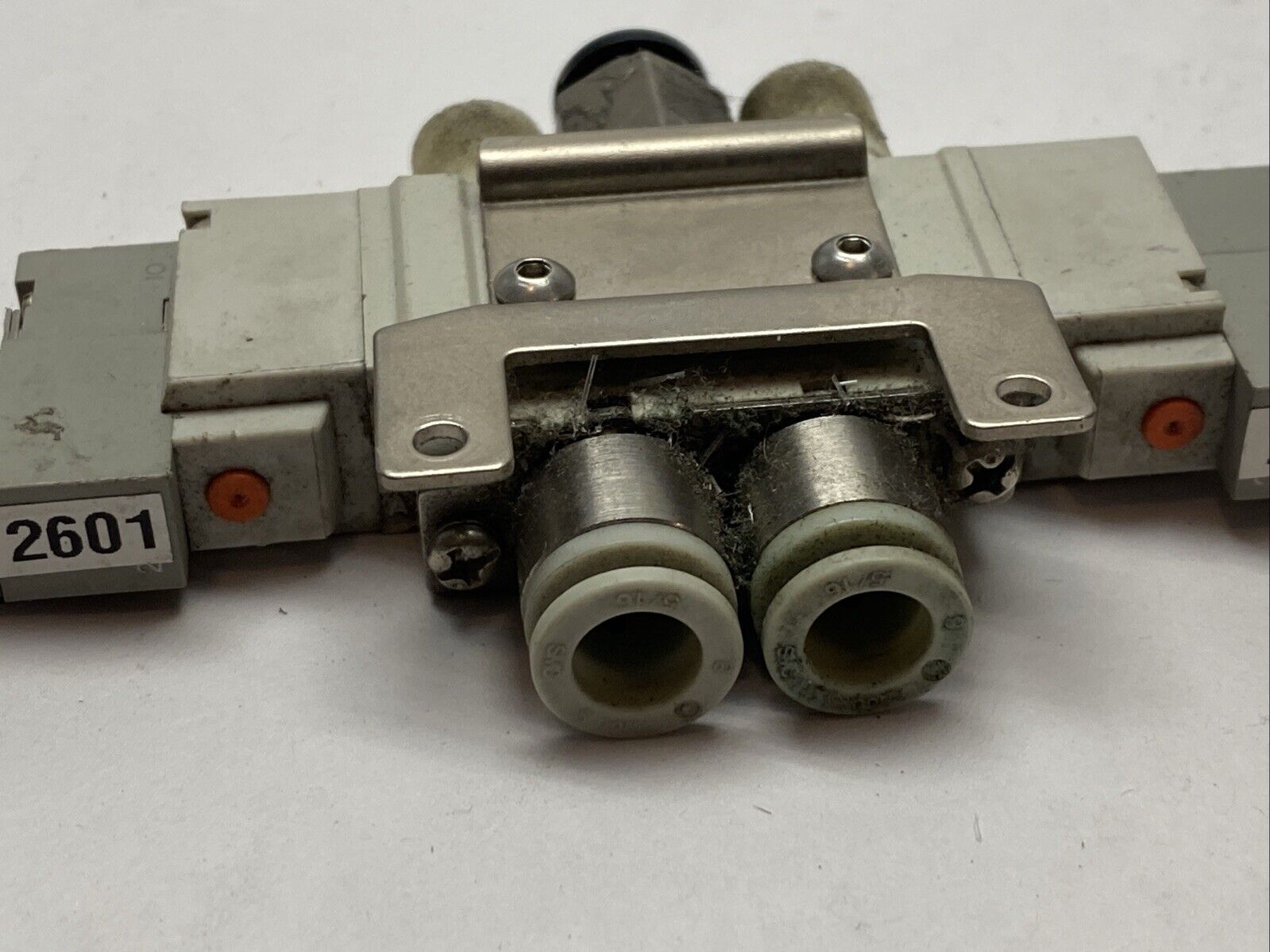 SMC SY5220-5LOZ-C8 Pneumatic Double Solenoid Valve 1/4" OD Tube Fitting - Maverick Industrial Sales