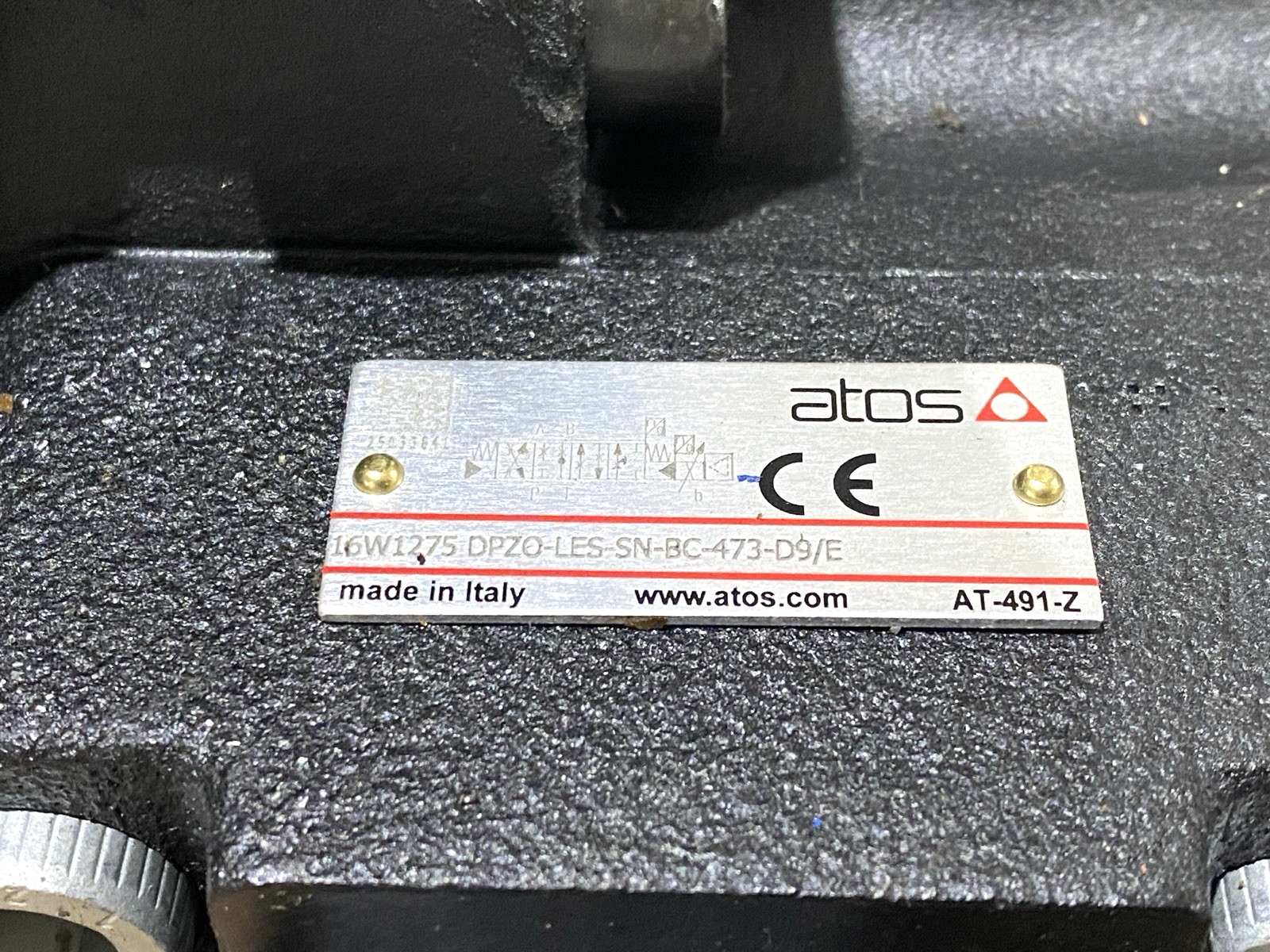 DPZO-LES-SN-BC473-D9/E | Atos Valve DLHZO-LES-SN-BC-040-L13 Bosch Rexroth 141113-2 - Used - Maverick Industrial Sales