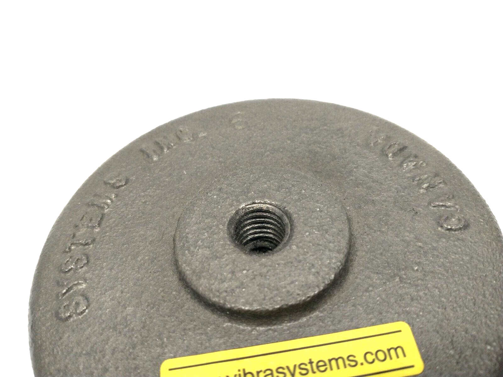 VibraSystems VMT-1000 Antivibration Leveling Mount 4" Diameter NO THREADED ROD - Maverick Industrial Sales