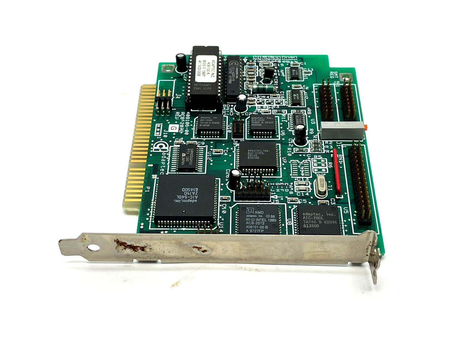 Adaptec 408106-00 Rev. G PCI Interface Card ACB-2072 - Maverick Industrial Sales