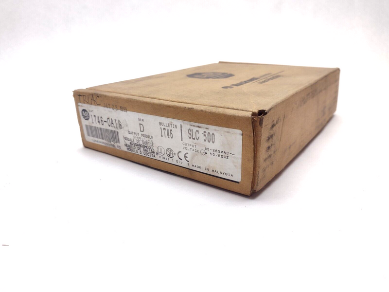 Allen Bradley 1746-OA16 SER D SLC 500 Output Module 85-265V - Maverick Industrial Sales