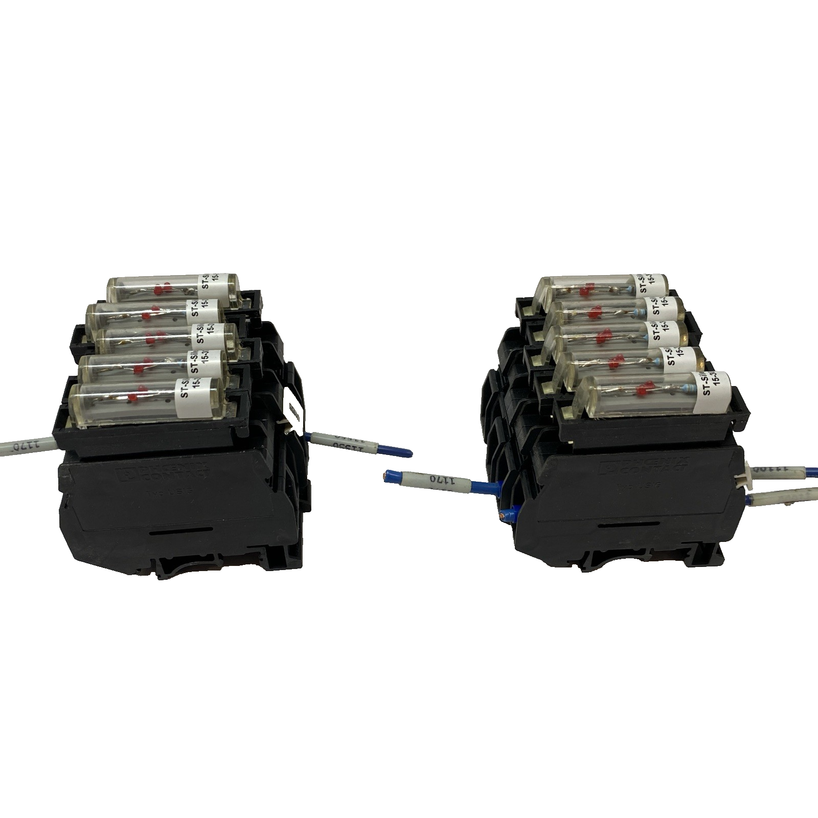 Phoenix Contact ST1-SI Fuse Plug ST-Siled 24 15-30V w/ Typ USIG LOT OF 10 - Maverick Industrial Sales