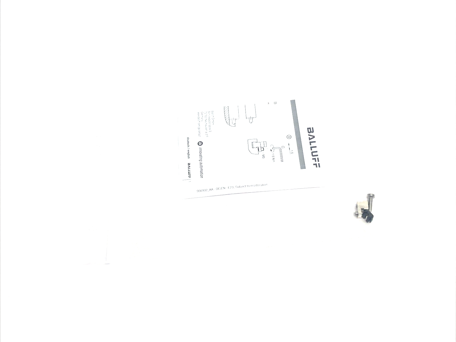 Balluff BAM00LH Mounting Bracket for Magnetic Sensors BMF 305-HW-17 - Maverick Industrial Sales