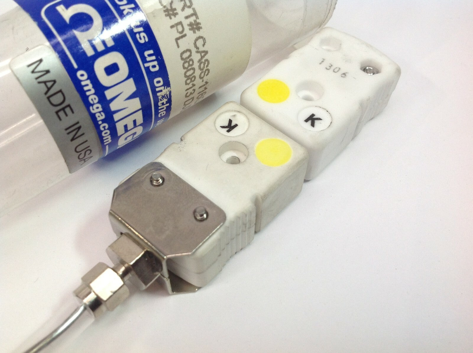 Omega CASS-116G-12-NHX Thermocouple Probe Quick Disconnect - Maverick Industrial Sales