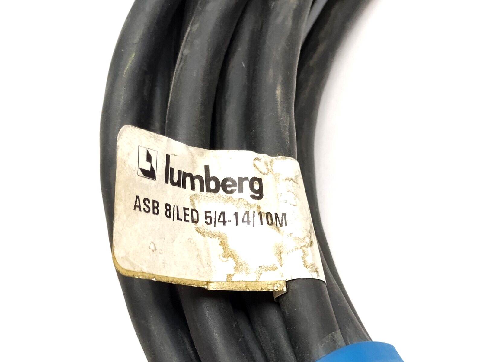 Lumberg Automation ASB 8/LED 5/4-14/10M 8-Port Distribution Box M12 4-Pole 22 FT - Maverick Industrial Sales