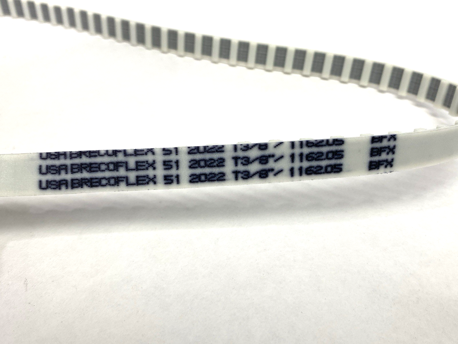 T3/8"/1162.05 | Brecoflex BFX Truly Endless Timing Belt 1162.05mm Long - New – Open box - Maverick Industrial Sales