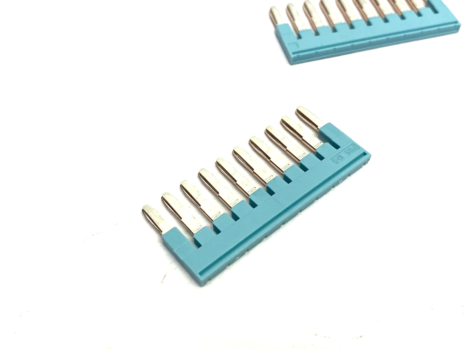 Siemens 8WH9020-6BL10 Plug-In Bridge Jumper Bar 10-Pole 5mm Space LOT OF 6 - Maverick Industrial Sales