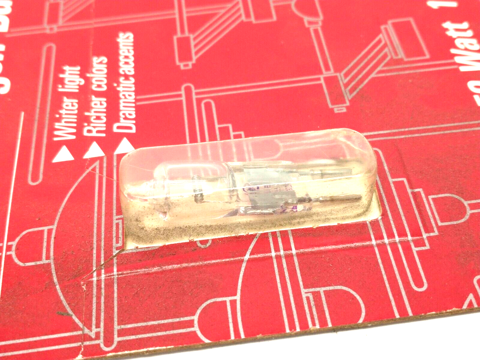 GE General Electric 19376 Halogen Bulb 12V 50W 050T4/CL/CD LOT OF 4 - Maverick Industrial Sales