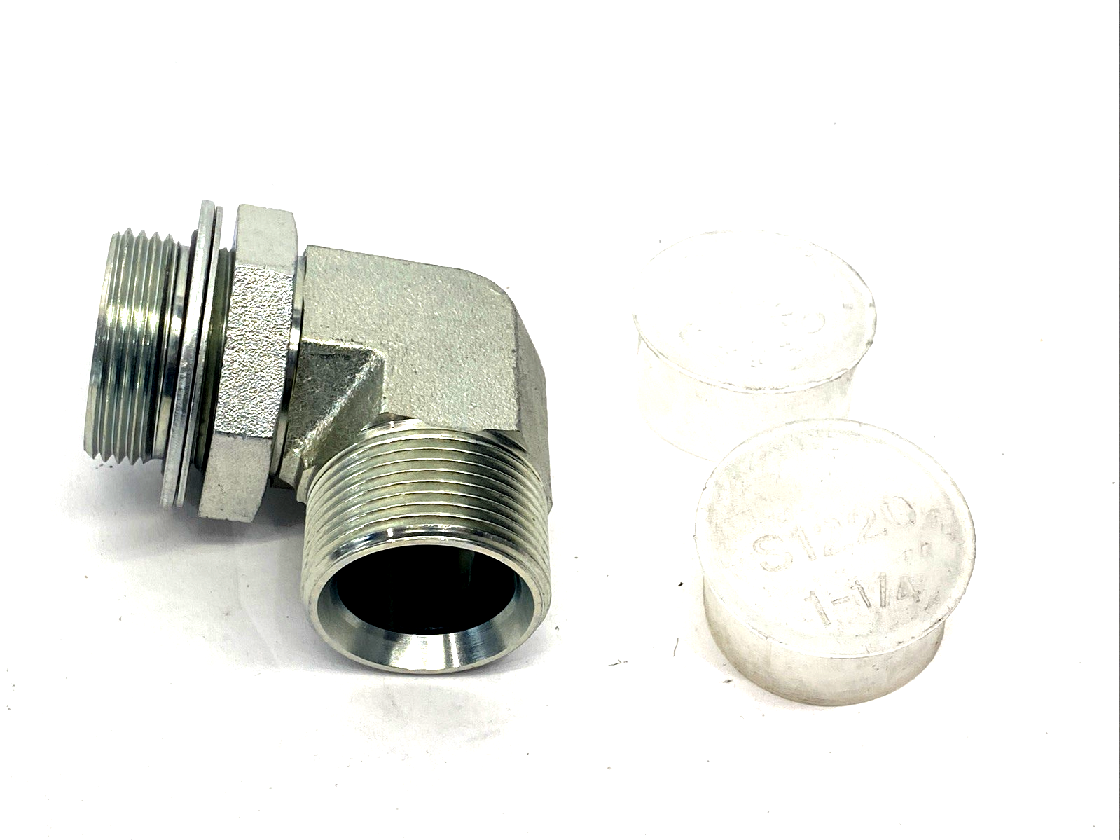 19BG-20-20 Elbow Fitting Male BSPP 1-1/4"-11 x Male BSPP 1-1/4"-11, 19BG 20-20 - Maverick Industrial Sales
