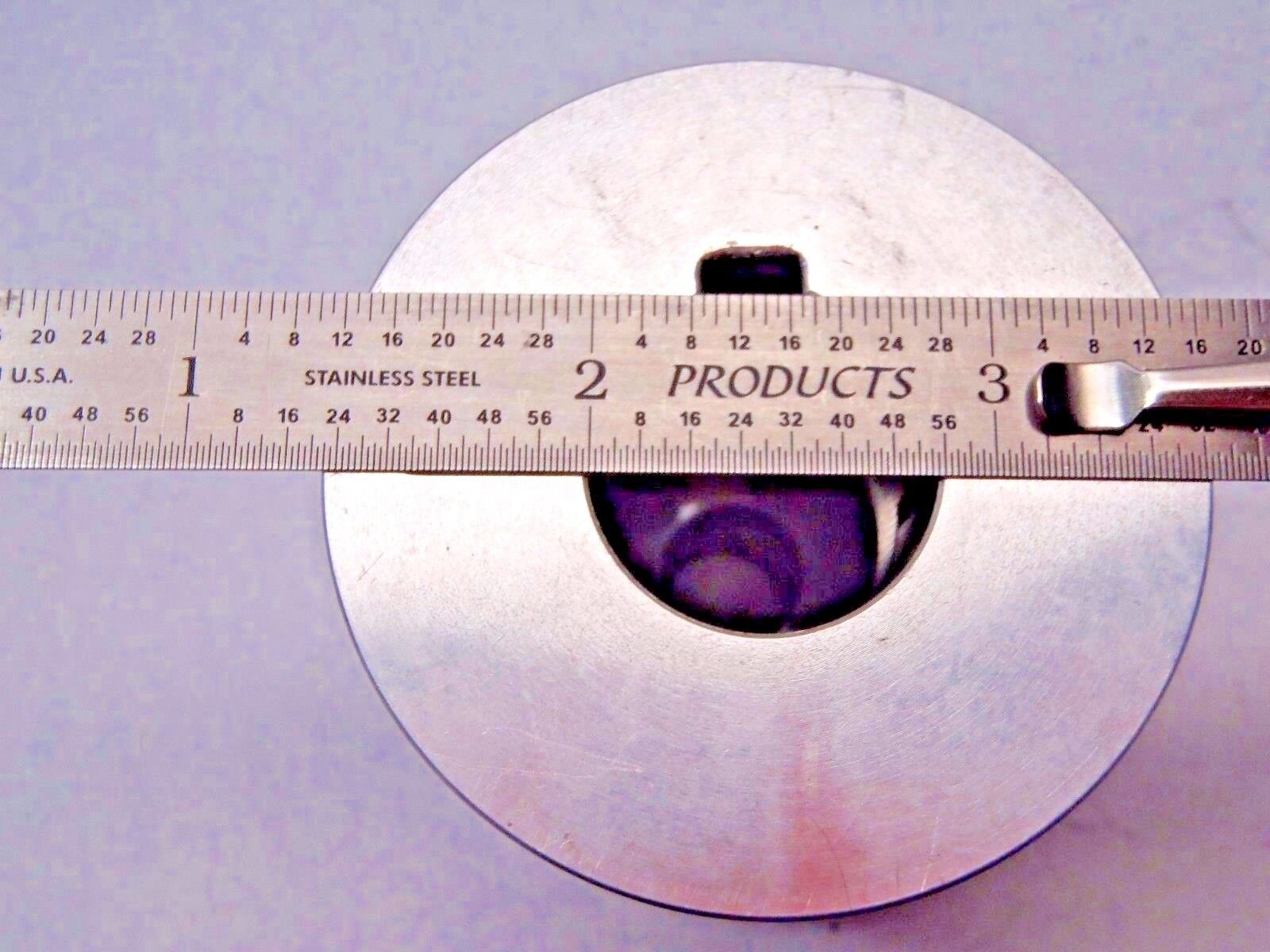 195770 Coupling 2-1/8"OD 7/8"ID 1/4"Key 1/2"ID 1/8" Key 2-5/8"L Alum/ SS Bellows - New Other - Maverick Industrial Sales