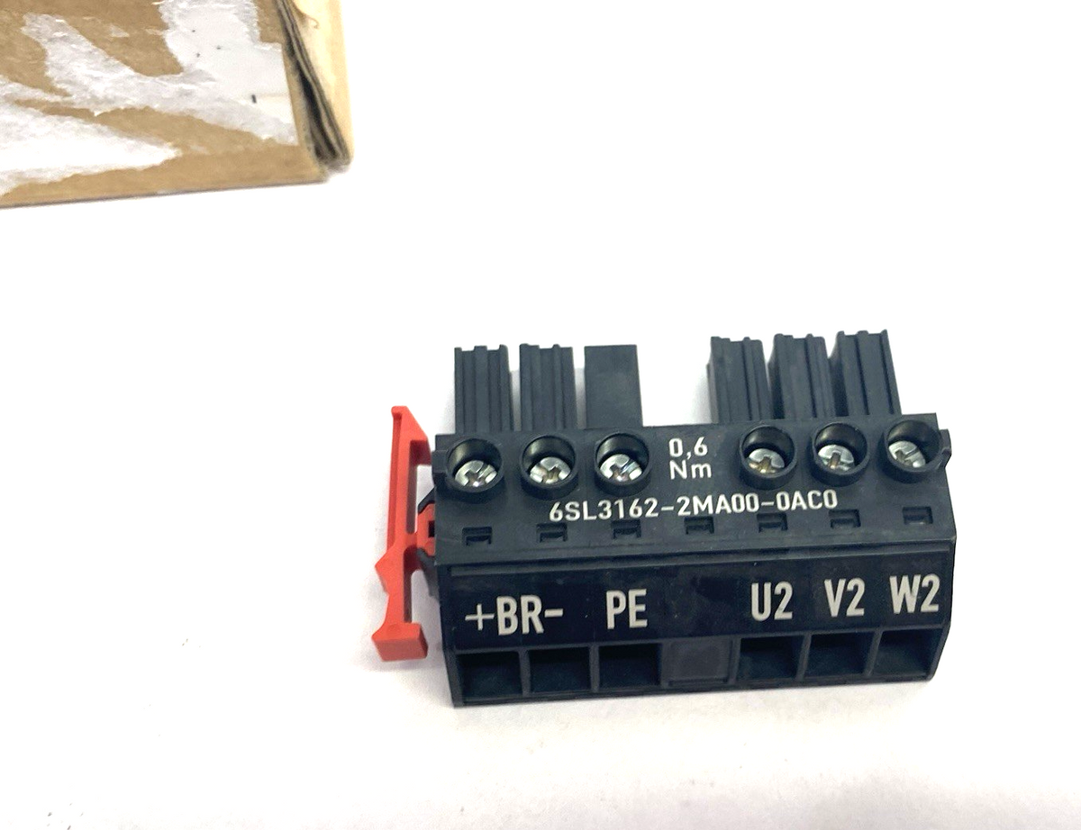 | Siemens 6SL3162-2MA00-0AC0 SINAMICS S120 Power Connector for Cable, C-/D-TYPE - New – Open box - Maverick Industrial Sales