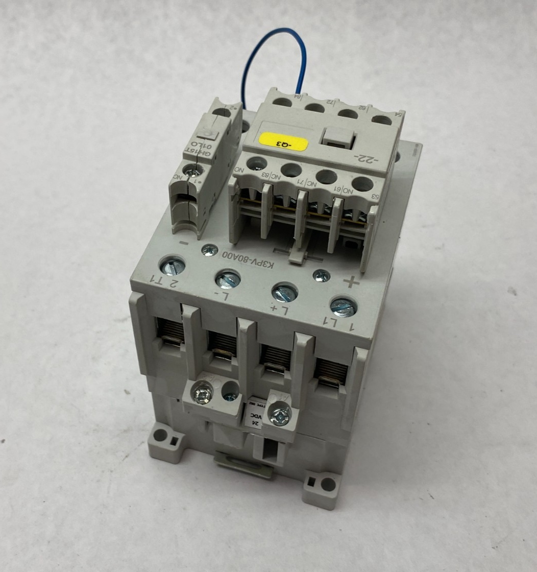 Benedict K3PV-80A00=24 Switching Contactor DC 4-Pole 80A 1000V - Maverick Industrial Sales