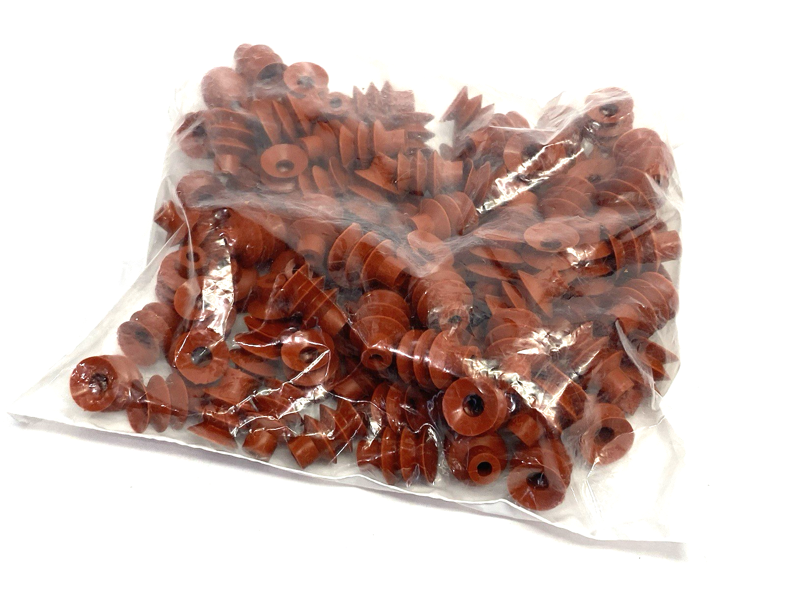VSP14SI3 | Coval Bellows Suction Cup, Red, 14mm Diameter, PKG OF 100 - New - Maverick Industrial Sales