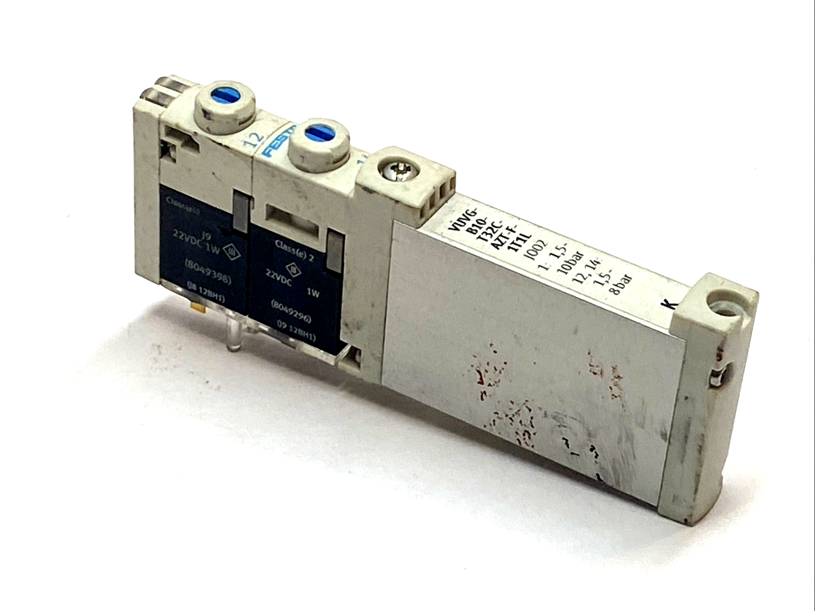 Festo VUVG-B10-T32C-AZT-F-1T1L Solenoid Valve Pneumatic - Maverick Industrial Sales