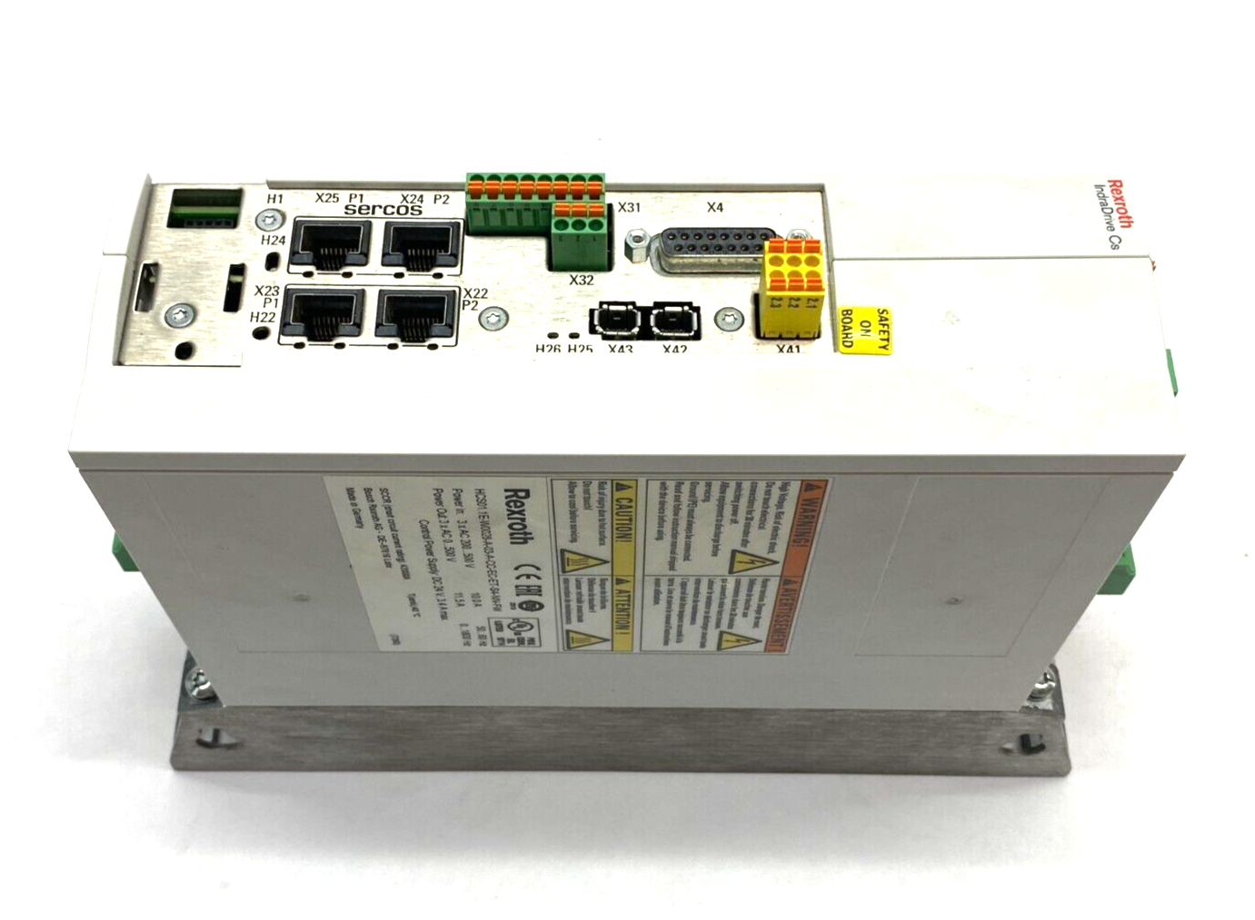Bosch Rexroth R911342833 IndraDrive Cs Compact Converter Drive High Overload Cap - Maverick Industrial Sales