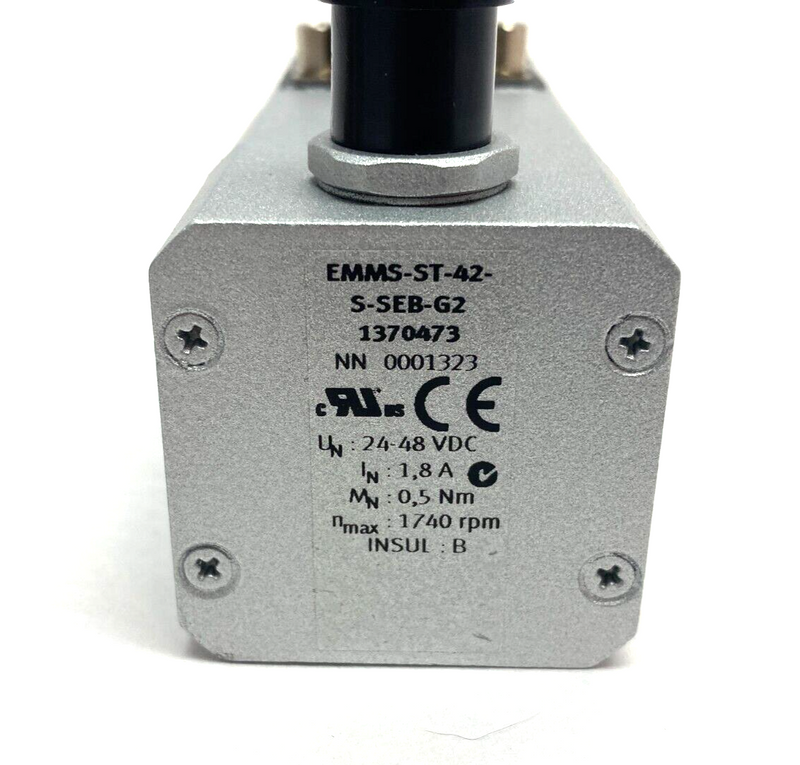 Festo EMMS-ST-42-S-SEB-G2 Stepper Motor 1740rpm 1.8 Degree Step 1370473 - Maverick Industrial Sales