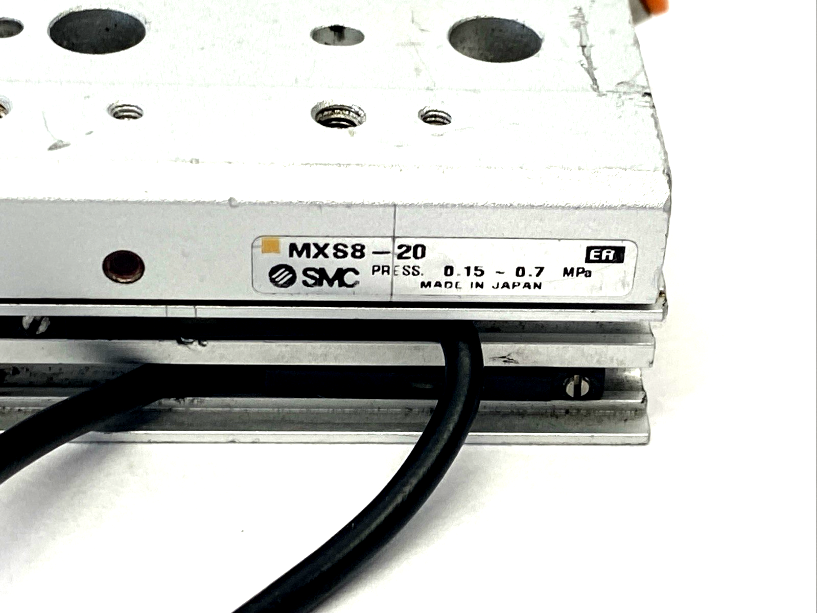 SMC MXS8-20 Pneumatic Slide Table Cylinder 8mm Bore 20mm Stroke - Maverick Industrial Sales