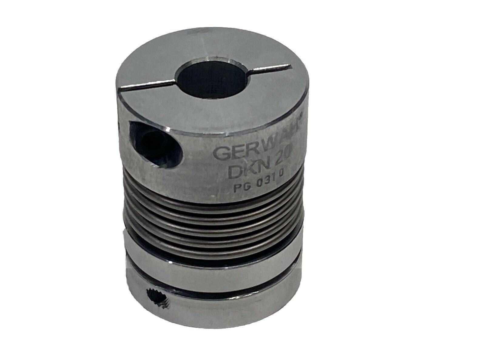 Gerwah DKN 20 Miniature Metal Bellows Coupling With Clamping Hubs - Maverick Industrial Sales